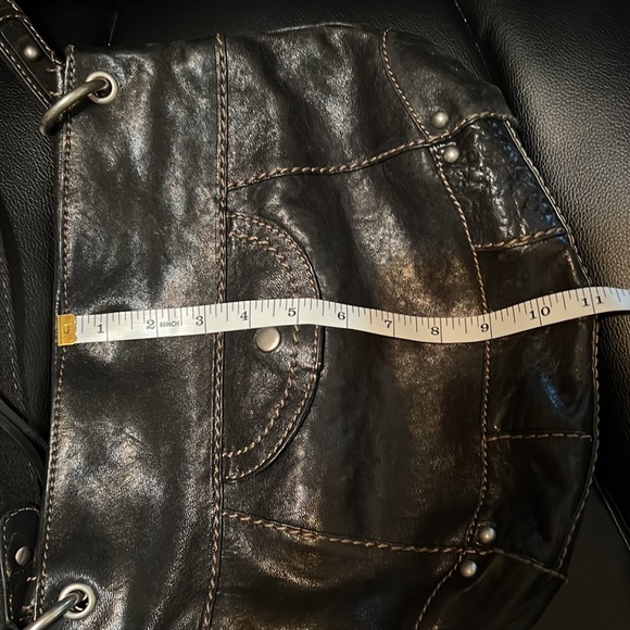 Fossil Black Leather handbag - Picture 7 of 8